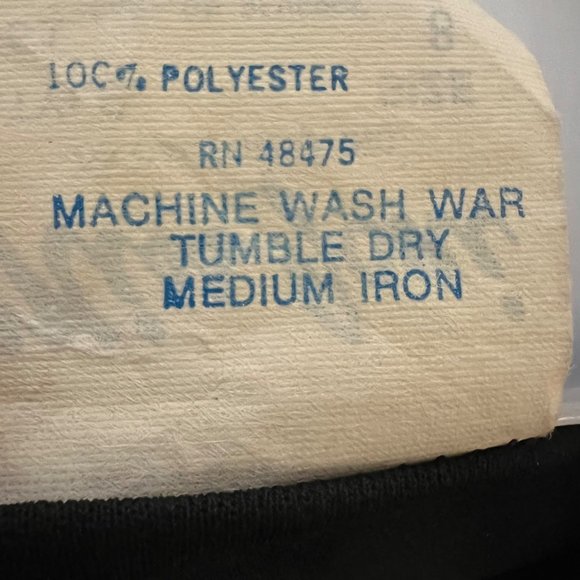 Vintage Miss Joni Dress Tiered Layer Ruffles Short Sleeve Black Career - Picture 8 of 11